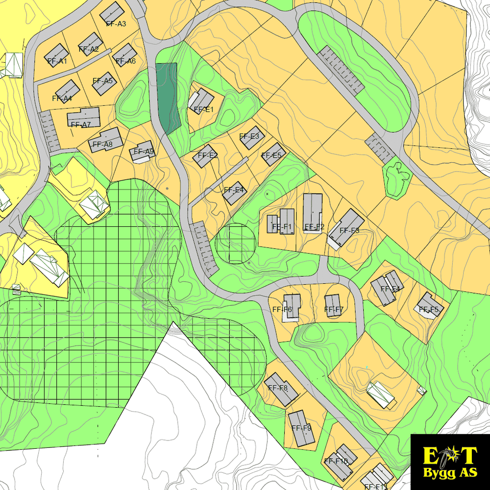Reguleringsplan for Sirevåg Sjøgrend med hyttetomtene FF-A1 til FF-F8